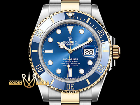 ROLEX 勞力士 Submariner 潛航者 126613LB 陶瓷框 半金款 藍水鬼 自動上鍊 2025年保單 新式保卡 41mm 新款3235機芯