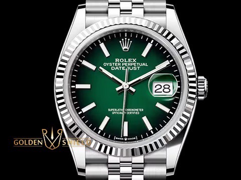 ROLEX 勞力士 DATEJUST II 126334 蠔式日誌 經典 不鏽鋼五珠帶 18K白金框 煙燻綠色錶面 2026年保單 新式保卡 蠔式日誌型自動腕錶 41mm