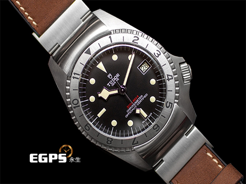 TUDOR 帝舵 Black Bay P01 碧灣 70150 菸草色時標 雪花針 復古 不鏽鋼 潛水錶 雪花針 日內瓦高級鐘錶大賞 傳奇腕錶復刻再現 2026年保卡 自動腕錶 42mm