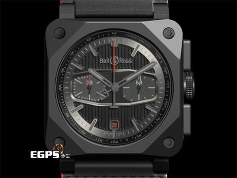 Bell & Ross 柏萊士 Instruments系列 BR-03 Chrono Blacktrack 黑陶瓷 Shaw Harley Davidson 哈雷機車聯名款 BR03-94-BTR-CE/SCA 計時碼表 限量500只 2024年保單 台灣公司貨 自動上鍊 42mm