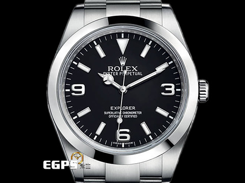 ROLEX 勞力士 Oyster Perpetual Explorer 蠔式 經典 探險家一型 214270 夜光賓士指針 3 6 9夜光時標 大三針 不鏽鋼 2020年台灣公司貨 自動上鍊 39mm