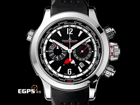 Jaeger-LeCoultre 積家 Master Compressor Extreme World Chronograph 150.8.22 大型運動複雜功能錶 GMT世界時間 24時區顯示 計時碼錶 限量200只 自動上鏈 46mm