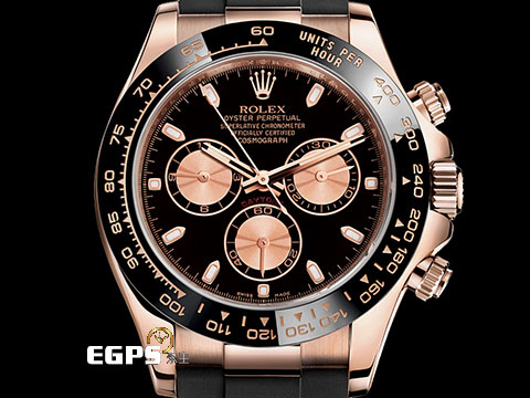 ROLEX 勞力士 Cosmograph Daytona 宇宙計時型 迪通拿 116515LN 計時碼表 永恆玫瑰金 陶瓷外圈 2021年保卡 賽車錶 自動上鍊 40mm