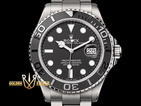 ROLEX 勞力士 Yacht-Master 226627 遊艇名仕 鈦金屬材質 黑色錶盤 堅固 鈦金屬 遊艇名仕 自動上鍊 42mm 2026年保單 新式保卡