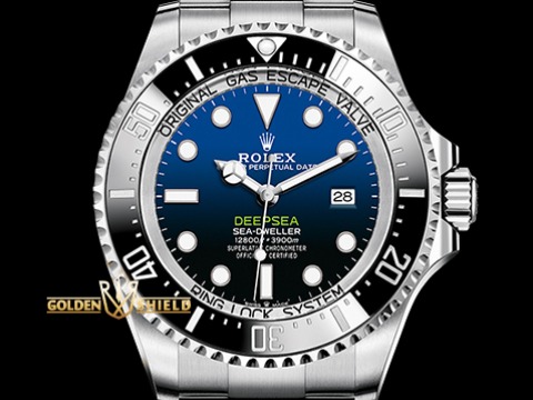 ROLEX 勞力士 Deepsea 深海使者 D-Blue 126660 DB 水鬼王 漸層藍黑面 126660DB 陶瓷框 潛水錶 44mm