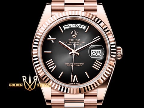 ROLEX 勞力士 Day-Date 40 蠔式 星期日曆型 228235 永恆玫瑰金 最新款石板灰面 2026年保單 新式保卡