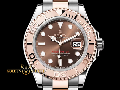 ROLEX 勞力士 Yacht-Master 遊艇名仕 126621 巧克力面盤 玫瑰金小遊艇半金款 自動上鍊 2025年保單 新式保卡 40mm