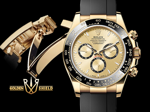 ROLEX 勞力士 Daytona 迪通拿 126518 宇宙計型 迪通拿 香檳金面盤 黃金 最新款 4131自動上鏈機芯 新款滑軌錶釦 2026年保單 新式保卡