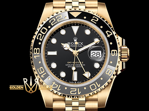 ROLEX 勞力士 GMT-Master II 格林威治型 126718GRNR 全金GMT 最新款 皮蛋灰黑雙色Cerachrom陶質字圈 紀念型(Jubilee)錶帶 2026年保單 新式保卡